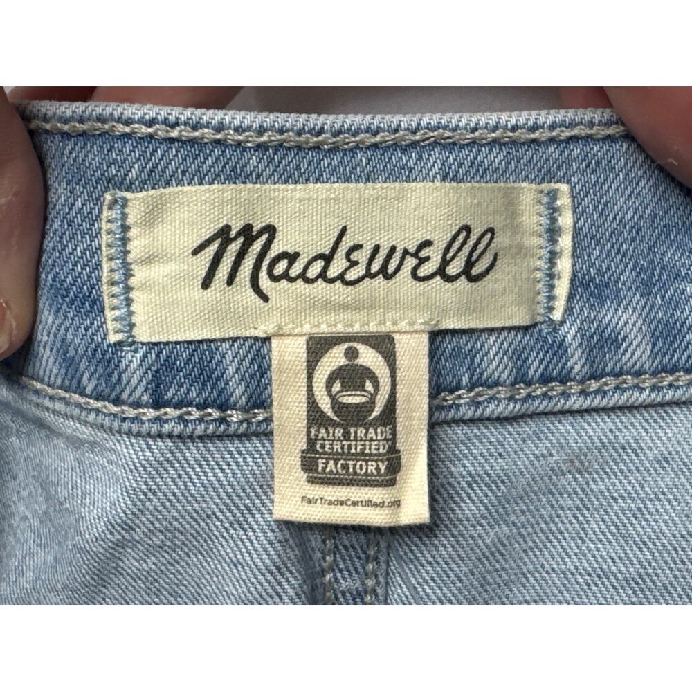 NWT Madewell Women's Emmett Wide-Leg Blue Jeans - Size 29 (31x27) - Picture 5 of 8